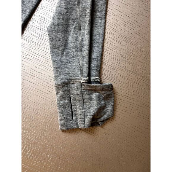 Lululemon It's Rulu Run Long Sleeve Shirt Women's Gray Size 20 New Active Wear - Picture 2 of 8
